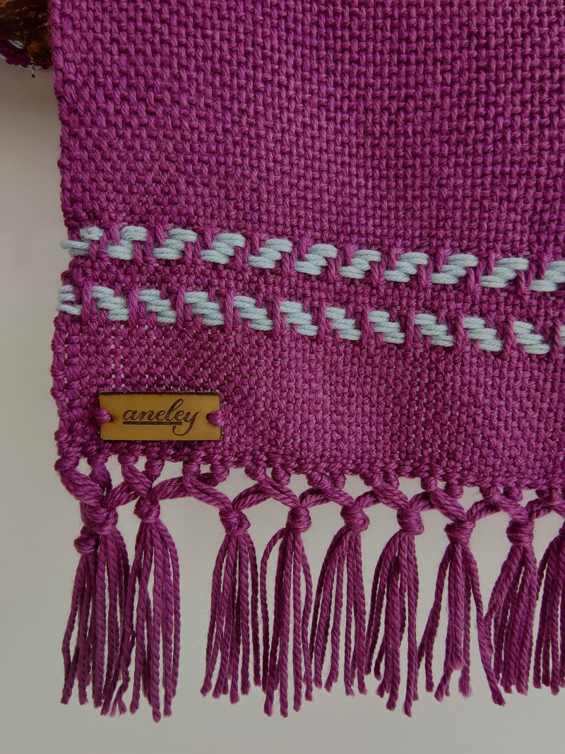 Pashminas Koniol tejidas en telar artesanales